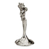 Art Nouveau-Style Donna Candlestick - Maiden (right) - 30.5 cm Height - Handcrafted in Italy - Pewter/Britannia Metal Art Nouveau-Style Donna Candlestick - Maiden (right) - 30.5 cm Height - Handcrafted in Italy - Pewter/Britannia Metal