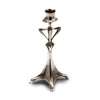 Art Nouveau-Style Donna Candlestick - 24 cm Height - Handcrafted in Italy - Pewter/Britannia Metal Art Nouveau-Style Donna Candlestick - 24 cm Height - Handcrafted in Italy - Pewter/Britannia Metal