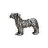 Art Nouveau-Style Cane Sculpture - Shaggy Terrier - 6 cm x 4.5 cm - Handcrafted in Italy - Pewter/Britannia Metal Art Nouveau-Style Cane Sculpture - Shaggy Terrier - 6 cm x 4.5 cm - Handcrafted in Italy - Pewter/Britannia Metal