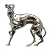 Art Nouveau-Style Cane Sculpture - Greyhound - 14 cm x 7 cm - Handcrafted in Italy - Pewter/Britannia Metal Art Nouveau-Style Cane Sculpture - Greyhound - 14 cm x 7 cm - Handcrafted in Italy - Pewter/Britannia Metal