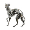 Art Nouveau-Style Cane Sculpture - Greyhound - 14 cm x 7 cm - Handcrafted in Italy - Pewter/Britannia Metal Art Nouveau-Style Cane Sculpture - Greyhound - 14 cm x 7 cm - Handcrafted in Italy - Pewter/Britannia Metal