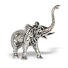 Art Nouveau-Style Elefante Sculpture - Elephant - 8 cm - Handcrafted in Italy - Pewter/Britannia Metal Art Nouveau-Style Elefante Sculpture - Elephant - 8 cm - Handcrafted in Italy - Pewter/Britannia Metal