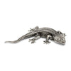 Art Nouveau-Style Geco Sculpture - Gecko - 11.5 cm - Handcrafted in Italy - Pewter/Britannia Metal Art Nouveau-Style Geco Sculpture - Gecko - 11.5 cm - Handcrafted in Italy - Pewter/Britannia Metal