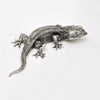 Art Nouveau-Style Geco Sculpture - Gecko - 11.5 cm - Handcrafted in Italy - Pewter/Britannia Metal Art Nouveau-Style Geco Sculpture - Gecko - 11.5 cm - Handcrafted in Italy - Pewter/Britannia Metal