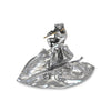 Art Nouveau-Style Rana Sculpture - Frog with Flute - 13 cm x 9.5 cm - Handcrafted in Italy - Pewter/Britannia Metal Art Nouveau-Style Rana Sculpture - Frog with Flute - 13 cm x 9.5 cm - Handcrafted in Italy - Pewter/Britannia Metal