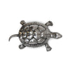 Art Nouveau-Style Tartaruga Sculpture - Turtle - 8 cm - Handcrafted in Italy - Pewter/Britannia Metal Art Nouveau-Style Tartaruga Sculpture - Turtle - 8 cm - Handcrafted in Italy - Pewter/Britannia Metal