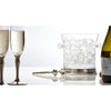 Sirmione Ice Bucket with handles - 18.5 cm Diameter - Handcrafted in Italy - Pewter & Crystal Glass Sirmione Ice Bucket with handles - 18.5 cm Diameter - Handcrafted in Italy - Pewter & Crystal Glass