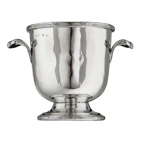 Andrea Doria Champagne Cooler- 19 cm - Handcrafted in Italy - Pewter