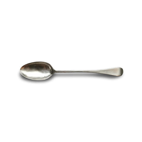 Aria Lowcountry Serving Spoon - 31 cm Length - Handcrafted in Italy - Pewter