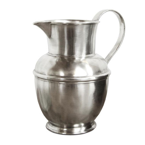 Erbusco Pitcher - 1.5 L - Handcrafted in Italy - Pewter