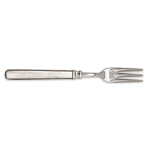 Gabriella Cocktail Fork (set of 2) - 12.5 cm Length - Handcrafted in Italy - Pewter & Stainless Steel