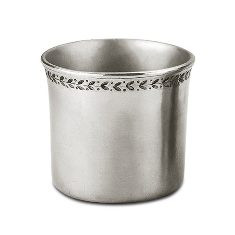 Garda Drinking Cup - 7.5 cm - Handcrafted in Italy - Pewter