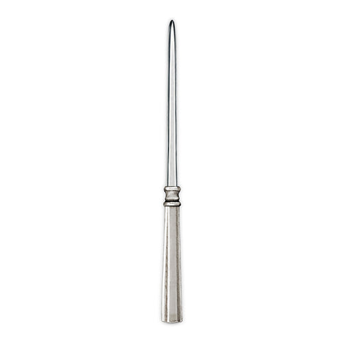 Lucia Letter Opener - 21 cm - Handcrafted in Italy - Pewter & Stainless Steel