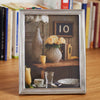 Lugano Rectangular Frame - 21 cm x 27 cm - Handcrafted in Italy - Pewter