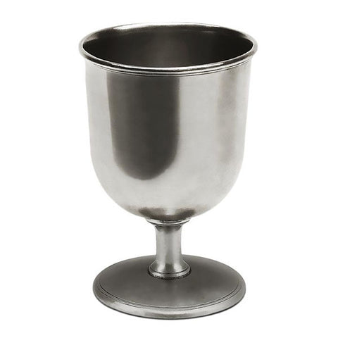 Medieval Beer Goblet - 14.5 cm - 53 cl - Handcrafted in Italy - Pewter