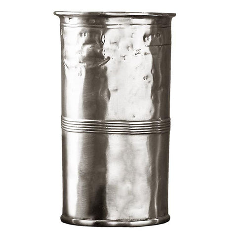 Medieval Measuring Beaker - 18 cm - 100 cl - Handcrafted in Italy - Pewter