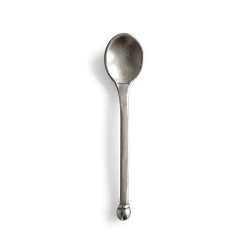 Medieval Spoon (set of 4) - 9 cm Length - Handcrafted in Italy - Pewter