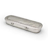 Olivia Lidded Box - 25 cm x 8 cm - Handcrafted in Italy - Pewter