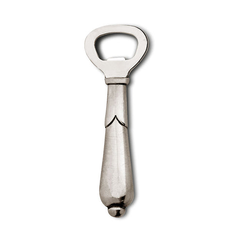 Coperio Bottle Opener - 12 cm - Handcrafted in Italy - Pewter & Stainless Steel