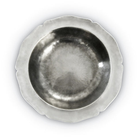 Viviana Bowl - 29 cm Diameter - Handcrafted in Italy - Pewter