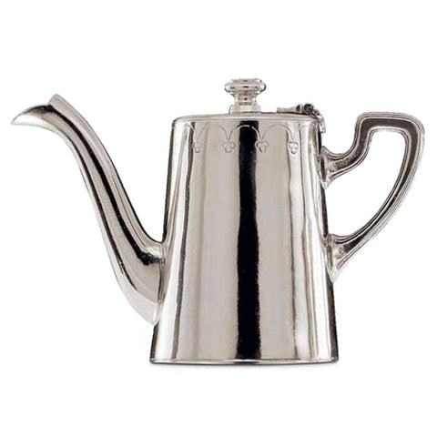 Andrea Doria Coffee Pot - 45 cl - Handcrafted in Italy - Pewter