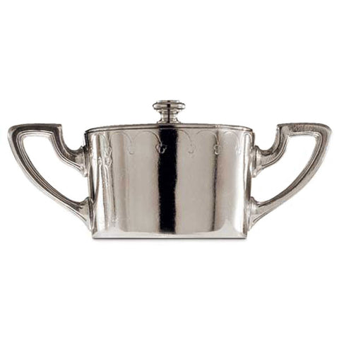 Andrea Doria Sugar Pot - 6 cm Height - Handcrafted in Italy - Pewter