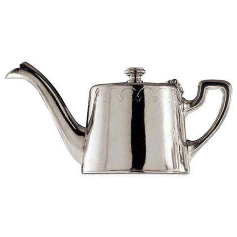 Andrea Doria Teapot - 50cl - Handcrafted in Italy - Pewter