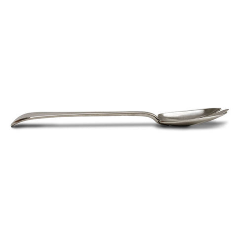 Aria Serving Fork - 30 cm Length - Handcrafted in Italy - Pewter