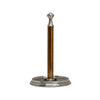 Bassano Toilet Roll Holder - Handcrafted in Italy - Pewter & Brass