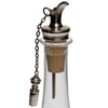 Bellevue Wine Pourer - 12 cm - Handcrafted in Italy - Pewter & Cork
