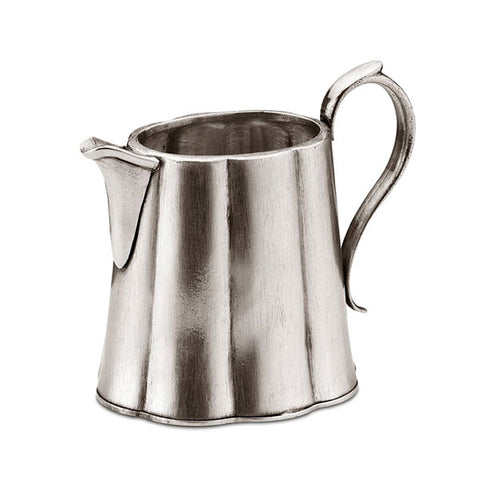 Britannia Milk Pitcher - 40 cl - Handcrafted in Italy - Pewter