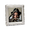 Carretti Square Photo Frame - 13.5 cm x 13.5 cm - Handcrafted in Italy - Pewter