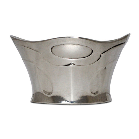 Art Nouveau-Style Celtic Sugar Bowl - 9 cm - Handcrafted in Italy - Pewter/Britannia Metal