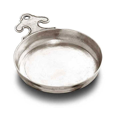 Chianti Bowl / Tastevin - 10 cm Diameter - Handcrafted in Italy - Pewter