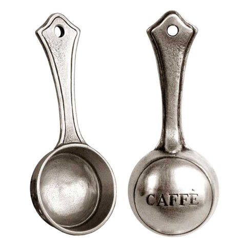 Convivio Coffee Scoop - 11 cm - Handcrafted in Italy - Pewter