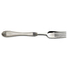 Daniela Dinner Fork Set (Set of 6) - 21.5 cm Length - Handcrafted in Italy - Pewter & Stainless Steel