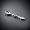 Daniela Coffee Spoon Set (Set of 6) - 12 cm Length - Handcrafted in Italy - Pewter