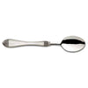 Daniela Dessert Spoon Set (Set of 6) - 19 cm Length - Handcrafted in Italy - Pewter & Stainless Steel
