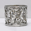 Art Nouveau-Style Donna Bottle Holder - 10 cm - Handcrafted in Italy - Pewter/Britannia Metal