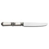 Fjord Forged Dinner Knife Set (Set of 6) - 25.5 cm Length - Handcrafted in Italy - Pewter & Stainless Steel