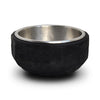 Fuga Cereal/Soup Bowl  - 18.5 cm Diameter - Handcrafted in Italy - Pewter & Wood