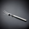 Gabriella Carving Set - 35 cm Max Length - Handcrafted in Italy - Pewter & Stainless Steel