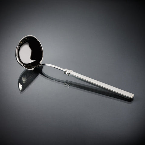 Gabriella Ladle - 31 cm Length - Handcrafted in Italy - Pewter & Stainless Steel