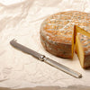 Gabriella Fork-Tipped Cheese Knife - 23 cm Length - Handcrafted in Italy - Pewter & Stainless Steel