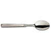 Gabriella Serving Spoon - 26 cm Length - Handcrafted in Italy - Pewter & Stainless Steel