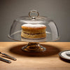 Loreto Cake or Cheese Stand - 32.5 cm Diameter - Handcrafted in Italy - Pewter