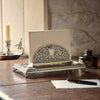 Melisso Letter Holder - 27 cm x 13.5 cm - Handcrafted in Italy - Pewter