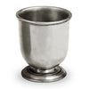 Medieval Low Footed Goblet - 11 cm - Handcrafted in Italy - Pewter