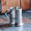 Normandia Tankard - 1/2 pint - Handcrafted in Italy - Pewter