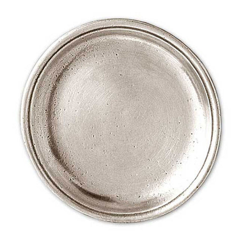 Osteria Round Coaster - 10 cm Diameter - Handcrafted in Italy - Pewter